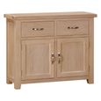 Wilmont Small Sideboard - 2 Door - 105cm - Oak