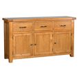 Somer Medium Sideboard - 3 Door - 150cm - Oak