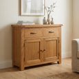 Somer Small Sideboard - 2 Door - Oak