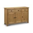 Astoria Oak Sideboard - 3 Door - Medium