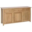 Nimbus Large Sideboard - 3 Door - 160cm - Oak