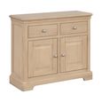 Cromwell Small Sideboard - 90cm - 2 Door - Oak