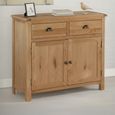 Kilmore Small Sideboard - 90cm - 2 Door - Oak