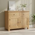 Appleby Small Sideboard - 96cm - 2 Door - Oak