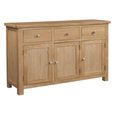 Appleby Medium Sideboard -  137cm - 3 Door - Oak