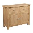Appleby Small Sideboard - 96cm - 2 Door - Oak