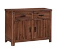 Andorra Small Sideboard - 105cm - 2 Door - Dark Acacia