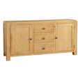 Curve Sideboard - Large 2 Door - 165cm - Oak