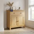 Arlington Small Sideboard - 75cm - 2 Door - Oak