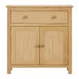 Arlington Small Sideboard - 75cm - 2 Door - Oak