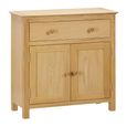 Arlington Small Sideboard - 75cm - 2 Door - Oak