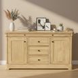 Moreno Large Sideboard - 2 Door - 4 Drawer - Oak