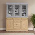 Moreno Wide Sideboard - 2 Door - 4 Drawer - Oak