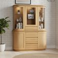 Sorento Medium Sideboard - 3 Drawer - Oak