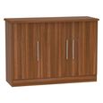 Sherwood Small Sideboard - 3 Door - Walnut