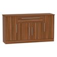 Sherwood Wide Sideboard - 4 Door - Walnut