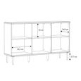 Calasetta Sideboard - 3 Door - Medium - Rattan