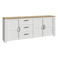 Bohol Sideboard - 3 Door - 3 Drawer - Extra Large - White