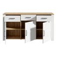 Bohol Sideboard - 3 Door - 3 Drawer - Large - White