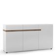 Chelsea Sideboard - 3 Door - 2 Drawer - Large - White High Gloss