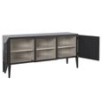 Barwick Sideboard - 2 Door - Charcoal