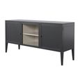 Barwick Sideboard - 2 Door - Charcoal