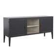 Barwick Sideboard - 2 Door - Charcoal
