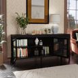 Elmhurst Sideboard - 2 Door 3 Drawer - Black