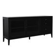Elmhurst Sideboard - 2 Door 3 Drawer - Black