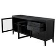 Elmhurst Sideboard - 2 Door 3 Drawer - Black