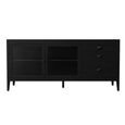 Elmhurst Sideboard - 2 Door 3 Drawer - Black