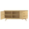Hazlemere Sideboard - 2 Door 3 Drawer - Matt Lacquered