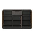 Brooklyn Sideboard - 3 Door - 1 Drawer - Medium - Rustic