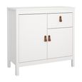 Barcelona Sideboard - 2 Door - 1 Drawer - Small - White
