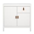 Barcelona Sideboard - 2 Door - 1 Drawer - Small - White