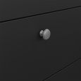 Madrid Sideboard - 2 Door - 3 Drawer - Medium - Black