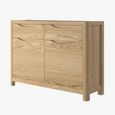 Stockholm Sideboard - 2 Door 2 Drawer - Oak