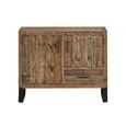 Preston Sideboard - 2 Door - 1 Drawer - 99cm - Industrial - Rustic