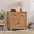 Appleby Sideboard - 2 Door - 1 Drawer - Compact - Oak