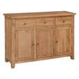 Appleby Sideboard - 3 Door - 3 Drawer - Medium - Petite Oak