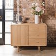 Jenson Oak Sideboard - 1 Door - Small - 100cm