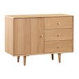 Jenson Oak Sideboard - 1 Door - Small - 100cm