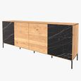 Helga Sideboard - 4 Door - Oiled Oak - Variation Available