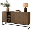 Timo Sideboard - 3 Door - Large - with Slatted Front - Oiled Oak - Variation Available