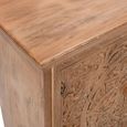 Artwork Carved Sideboard - 4 Door - Extra Large - Mango Wood