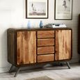 Aspen Sideboard - 2 Door - 3 Drawer - Large - Industrial - Reclaimed Wood