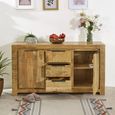 Surrey Sideboard - 2 Door 3 Drawer - Medium - Solid Mango Wood