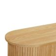 Vermont Oak Effect Sideboard - 2 Door - Small -  45cm