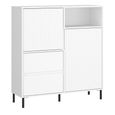 Avenale Sideboard - 2 Door - 2 Drawer - Small - Alpine White High Gloss