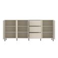 Avenale Sideboard - 3 Door - 3 Drawer - Extra Large - Cashmere
